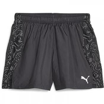 Puma Pantalones Cortos Run Aop 5'' Negro Blanco - XL