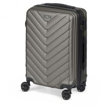 Maleta Trolley de Cabina ABS Ligera y Resistente con Diseño de Escamas 38x57x23 cm