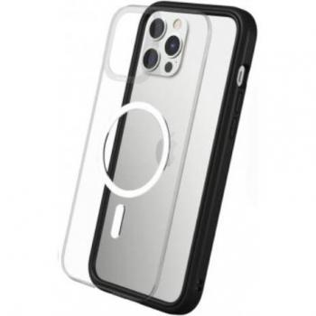 Funda RhinoShield Mod NX MagSafe para iPhone 15 Plus, Color Negro, Tecnología de Absorción de Choques y Acabado Premium Mate