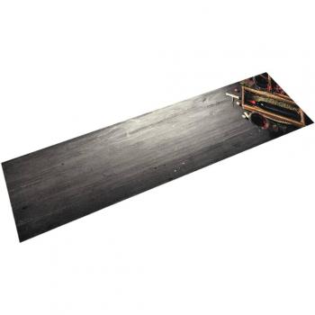 Alfombra de Cocina Lavable Terciopelo Color Spice 60x300 cm Felpudo Pasillo Oficina