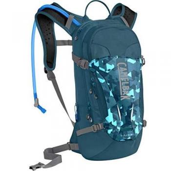 CamelBak L.U.X.E. Mochila de hidratación unisex para adultos, Dragon Teal/Camelflage, 100 oz