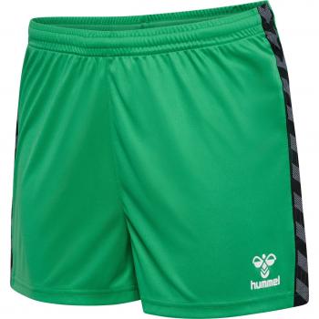Hummel Pantalones Cortos Authentic Pl para Mujer, Jelly Bean, XX-Small