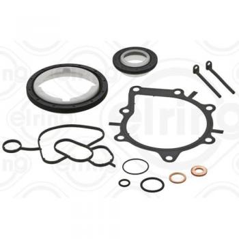 Juego de juntas para bloque motor ELRING 729.880 con sellos para cárter de cigüeñal, compatible con FORD Galaxy Mk2 y PEUGEOT 4007 y 508 I SW