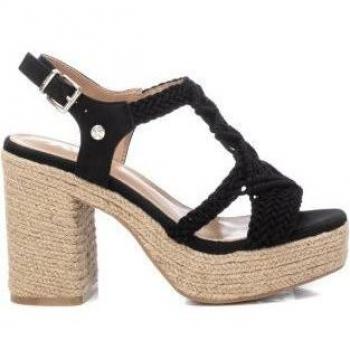Sandalias XTI 142839 Alpargatas Mujer Negro