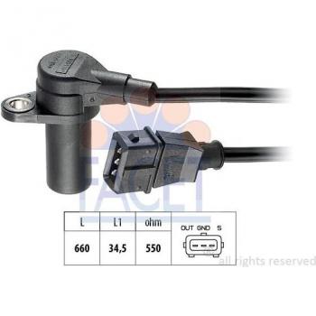 Sensor de posición del cigüeñal FACET 9.0149