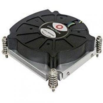 Disipador de CPU K6 Activo 1HE (27.80 mm) Negro y Plata
