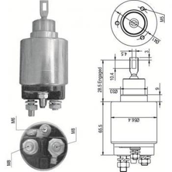 MAGNETI MARELLI Solenoide de arranque 940113050348