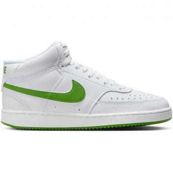 Zapatillas Nike Court Vision Mid Blanco Verde de Mujer