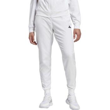 Pantalón de tenis de mujer WOVEN adidas - TEXTIL, color blanco, diseño ligero y transpirable, ajuste cómodo, ideal para actividad deportiva