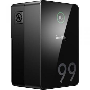 SmallRig VB99 Pro Mini V-Mount Battery Pack - 99.16Wh, 6.7Ah, D-Tap In/Out