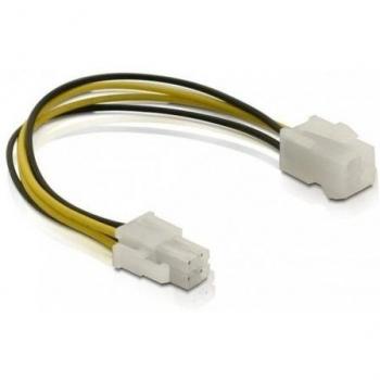 DeLOCK Extension cable P4 4 pin male > P4 4 pin female 15 cm