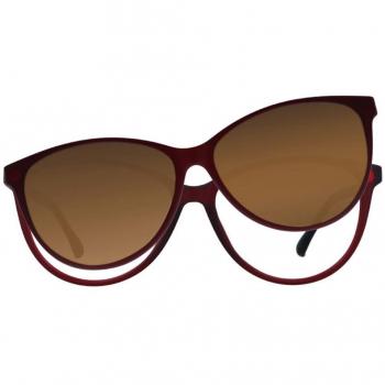 Cat Eye Clip-On TR90 Women's Prescription Glasses Online Brown Size 52 - Blue Light Block Available - SmartBuy Collection