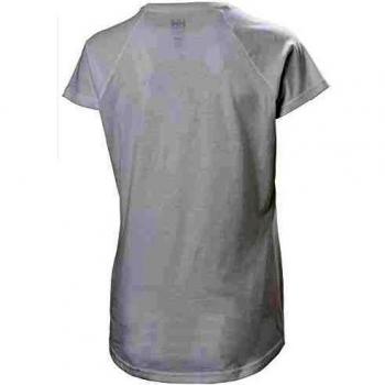 Helly Hansen W Nord Graphic Drop T-shirt, Camiseta de Manga Corta Mujer, Blanco