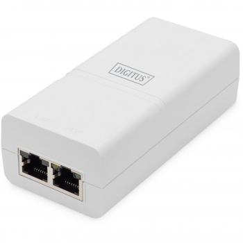 Digitus Gigabit Active 802.3at PoE Midspan Injector (IEEE 802.3af, IEEE 802.3at, IEEE 802.3bt, outputs: 12.95 W, 25.5 W