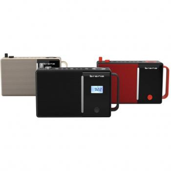 Radio Despertador Bluetooth Akai AKBT50 Portátil Analógico y Digital con Display LCD