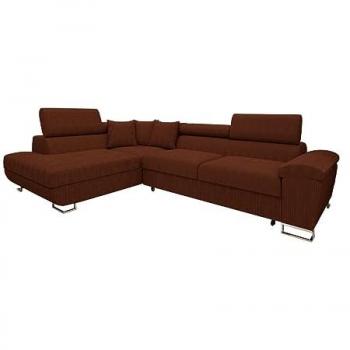 Sofá rinconero Comfivo 139 con función de descanso y caja de ropa de cama, 270 x 71 x 202 cm