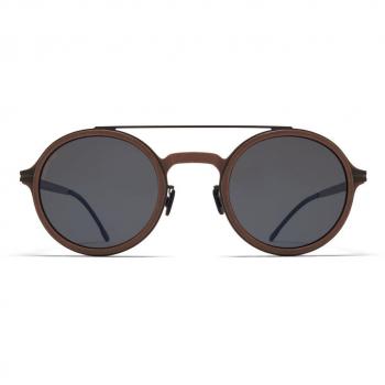 Mykita Hemlock Polarized 565 Brown Men's Sunglasses 46mm