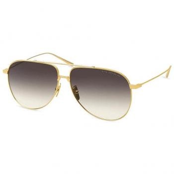 Dita Gold Sunglasses with Original Accessories, Yellow female, Size: 61 MM