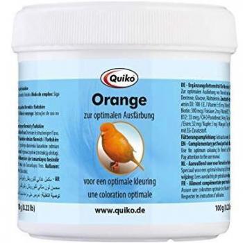 Pigmentante para aves naranja QUIKO ORANGE 100 gr