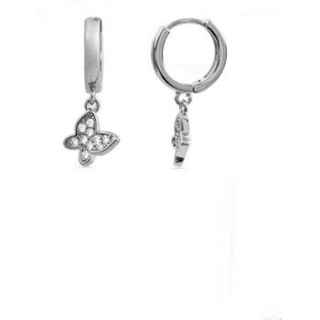 Pendientes Luxenter Kaduro de Circonita Brillante acabados en rodio