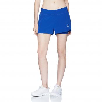 erima Mujer Masters 2 en 1 Azul Short, Todo el año, Mujer, Color Mazarine Blue, tamaño 34