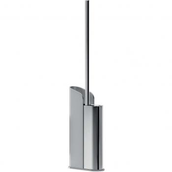Escobillero de Baño Cosmic Dual con Silicona Duradera y Acabado Gris Claro