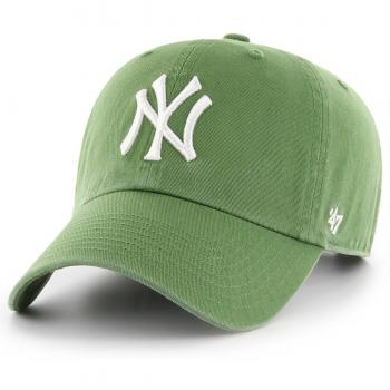 Yankees CleanUp Adjustable Strapback Cap - Light Olive - Men's One Size
