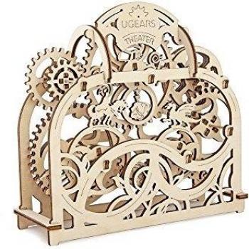 UGEARS- Teatro, Kit de Montaje de Madera 3D sin Pegamento