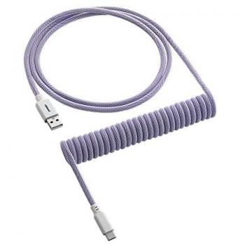 CableMod Classic Coiled USB-C to USB-A Keyboard Cable, 150cm - Rum Raisin