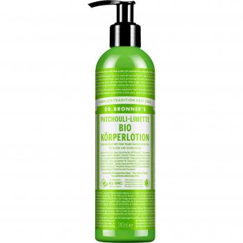 Dr. Bronner's - Loción Corporal Biológica Lima & Pachuli, 240 ml