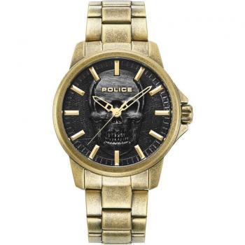 Reloj Police Mensor PEWJG0024401 de acero IP gold