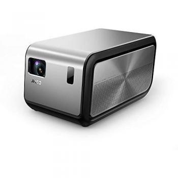 Proyector 1080p 4k hd jmgo j6s proyector portatil con 1100 lumenes ansi6000 lumenes dlp con sistema android para video 3d y 4k speaker estereo bluetooth dobles de 10 vatios