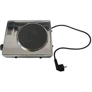 Réchaud eléctrico de acero inoxidable 1 quemador 1000 W