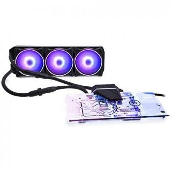 Alphacool Eiswolf 2 AIO - 360mm All-in-One Liquid Cooler for Radeon RX 6800/6800XT with Backplate
