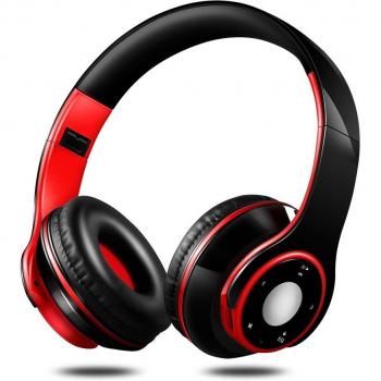 Auriculares inalámbricos Bluetooth HIFI estéreo para chicas Samsung, deportivos con micrófono y tarjeta SD