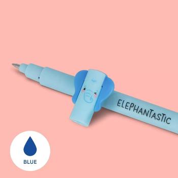 Bolígrafo borrable de gel con esfera, tinta azul