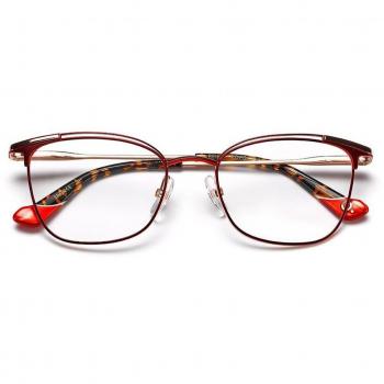 Etnia Barcelona Reims RDPG Armazones para Mujer Rojas 52 Lentes Recetadas Gafas Recetadas