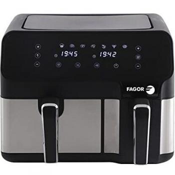 Freidora de aire Naturfry duo: 2 cubetas: 3,3L (1200W) / 5,3L (1700W