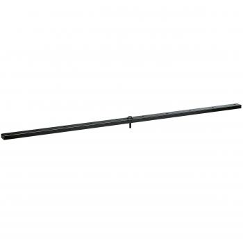 K&M 213/9 Black Rectangular Steel Crossbar for Light Stand