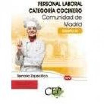 Temario Específico Personal Laboral de la Comunidad de Madrid. Categoría Cocinero