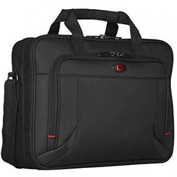 Wenger 600649 Prospectus 16 Double Compartment Laptop Case Black