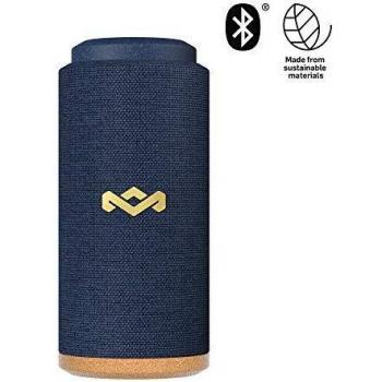 House of Marley EM-JA016-BL - Altavoz Bluetooth Deportivo Impermeable de Exterior, Color Azul