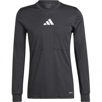 Camiseta de fútbol adidas Referee 24 hombre negro de manga larga
