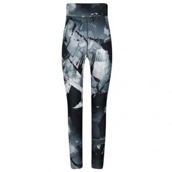 Reebok Mallas Lux Allover Print Bold Leggings Negro XS Regular Mujer
