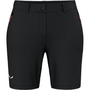 Pantalones Cortos Salewa Puez Talvena DST Mujer Durastretch Negro