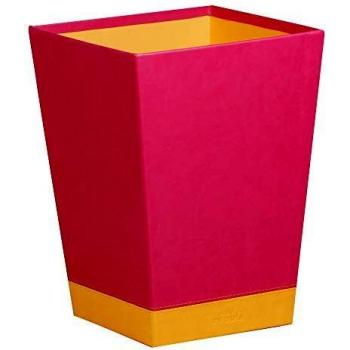 Papelera Rhodiarama Frambuesa para Organizar tu Espacio de Trabajo