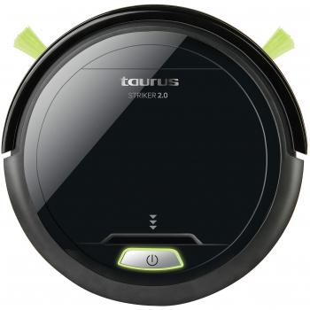 Taurus Striker 2.0 Robot Aspirador Compacto, con Sensor Anti-caída, Negro