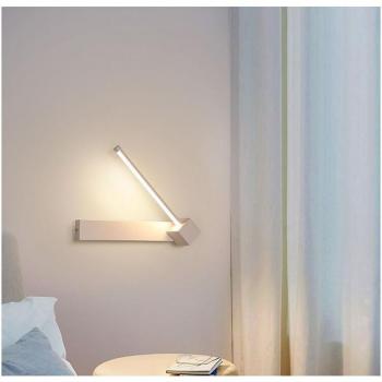 Aplique de Pared Moderna LED Ajustable Blanco Cálido 3000K para Sala de Estar, Pasillo y Escaleras