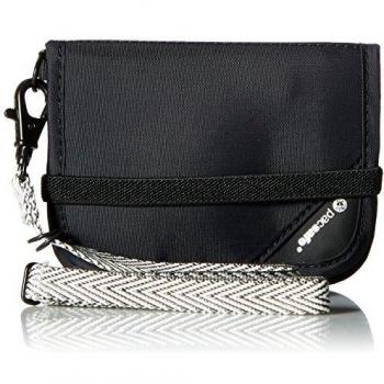 Pacsafe RFIDsafe 100V50 Unisex Adult Wallet Black