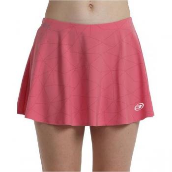 Falda Bullpadel Gemma Triay Elites Geranio - Falda de pádel para mujer, color geranio, diseño moderno y ligero, fabricada con materiales transpirables, ideal para el rendimiento deportivo